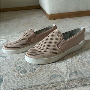 Michael Kors Women's Leather Slip-On Sneakers Size 9.5